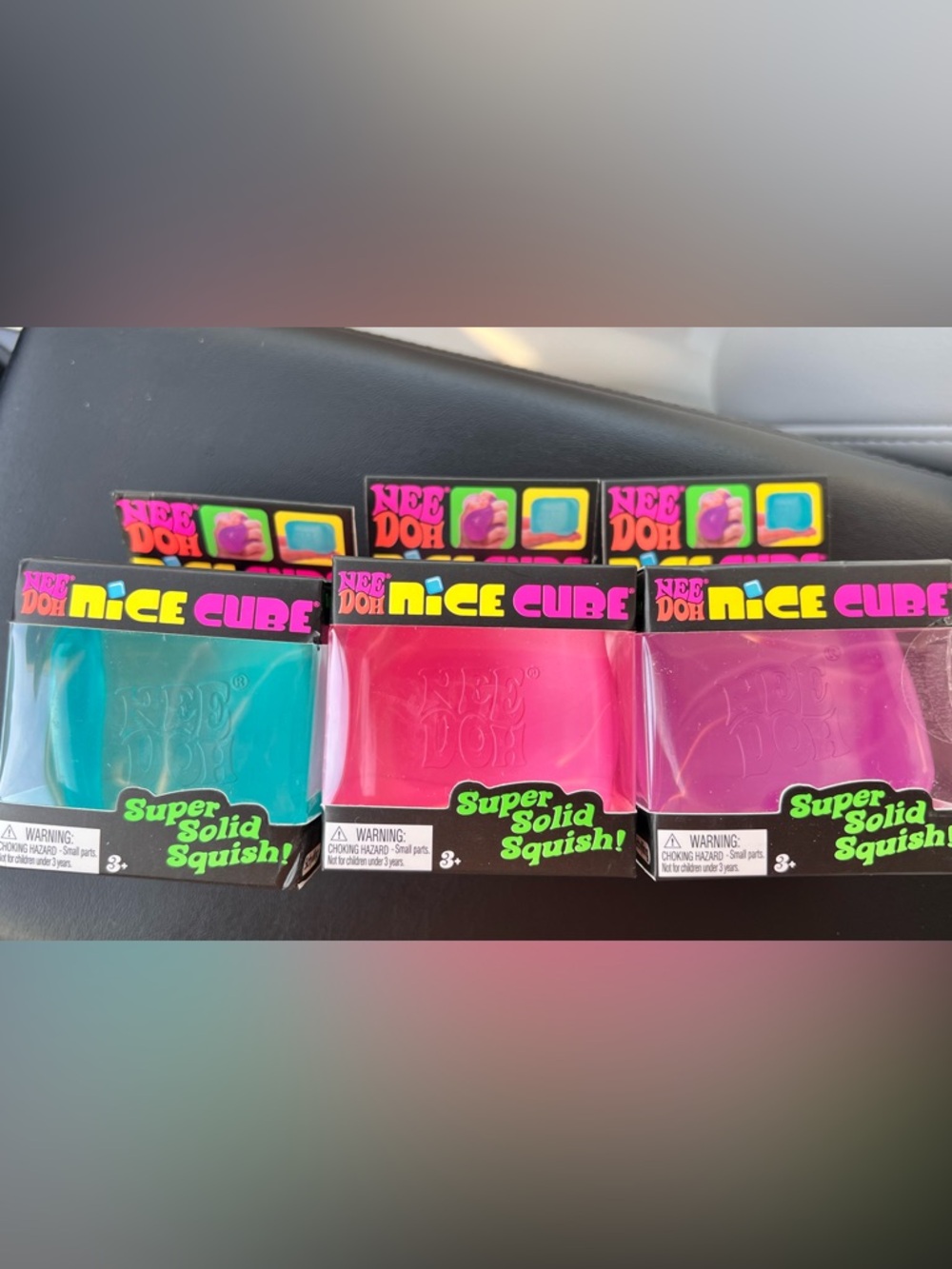 🔥VIRAL NeeDoh BUNDLE LOT of 3 Nee Doh Nice Cube Squish Nee Doh New Fast Ship